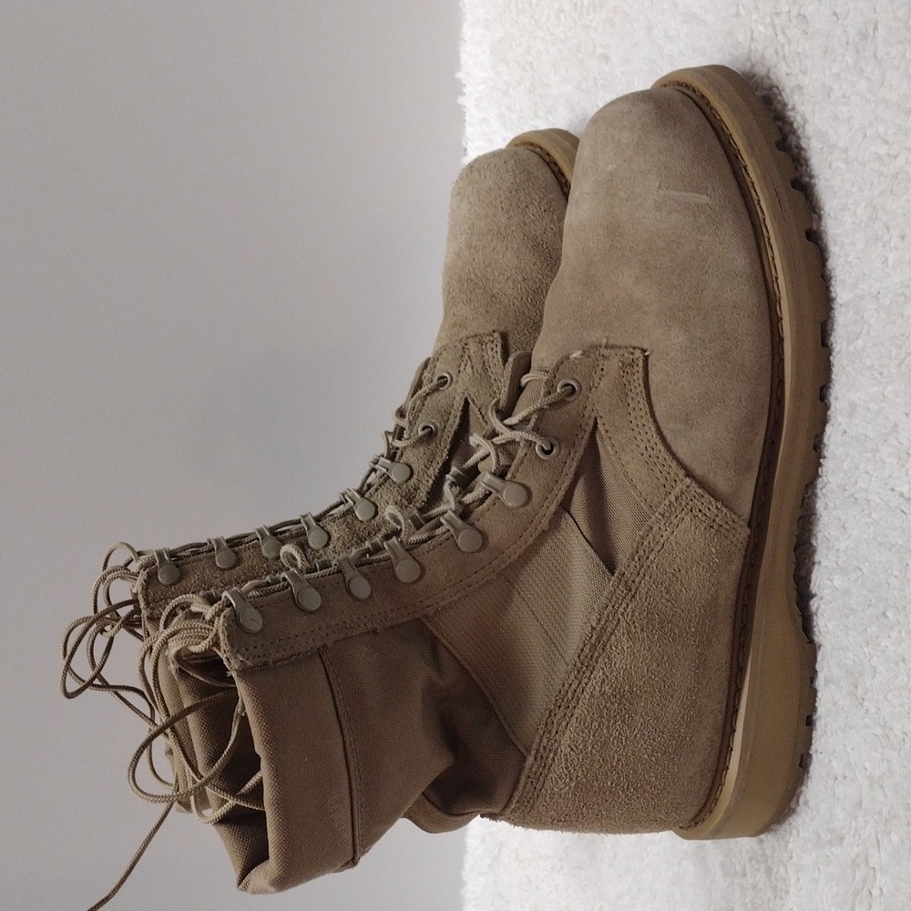 Men's Rocky Tan Military Hot Weather Army Combat Boots Size 11.5W - Picture 5 of 15